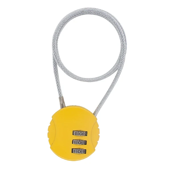 Soft Maxbell Motorcycle Helmet Lock Cycling lock Universal mini Backpack Yellow User-Friendly