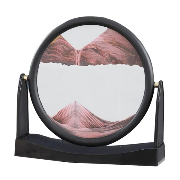 Consistent Maxbell Moving Sand Picture Flowing Sand Painting for Decoration Office Coffee Enhanced