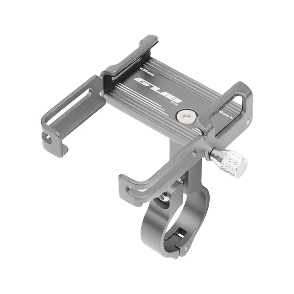 Trendy Maxbell Bicycle Phone Holder Mount Clamp Support MTB GPS Stand Mount Silver Proven
