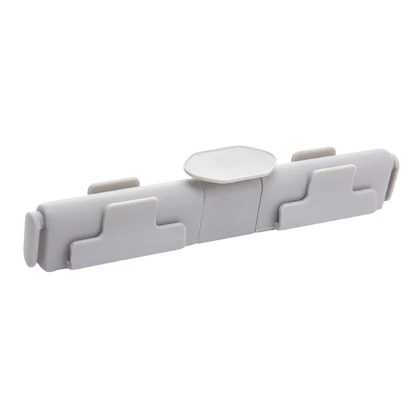Carefully Designed Maxbell Flexible Garbage Sorting Clip Household Classification for Cupboard Kitchen grey Comfortable