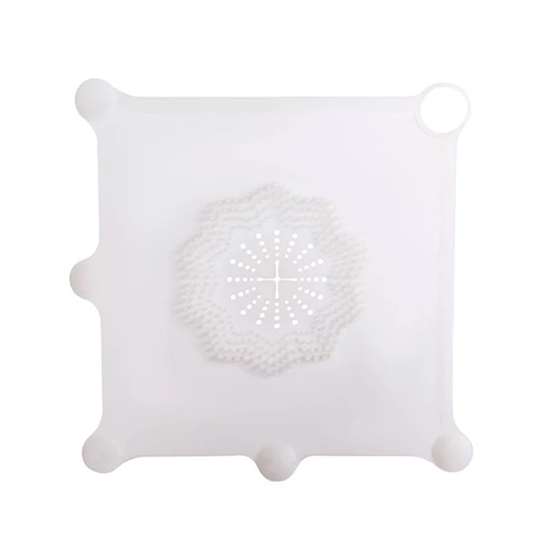 Specialty Maxbell Shower Drain Catcher Easy to Clean Reusable for Kitchen Bathroom Sink White Pure