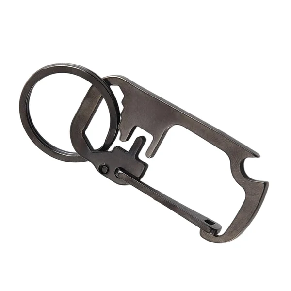 Enhanced Maxbell Multifunctional Keychains Multitool Key Chain Keyring Women Men Black Outstanding