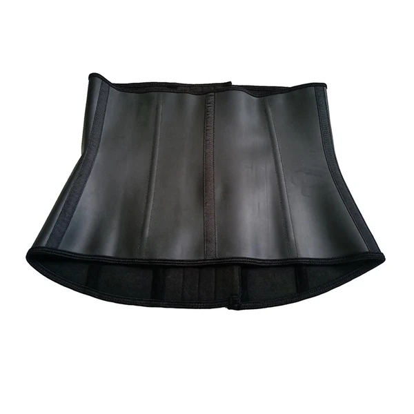 Secure Maxbell Waist Trainer Belt Shaper Belt Sports Girdle Belt Shapewear Strap for Yoga Exercise Black XXL Enhanced