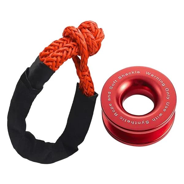 Original Maxbell Car recover Ring 55000lbs Towing Winch Soft Shackle for SUV Truck with Tow Rope Outstanding