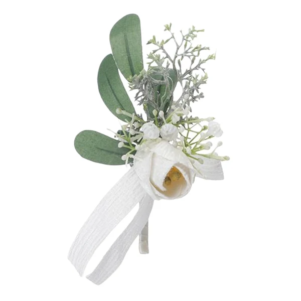 Casual Maxbell Chest Corsage Formal Suit Accessories Boutonniere for Bridal Wedding StyleB Efficient