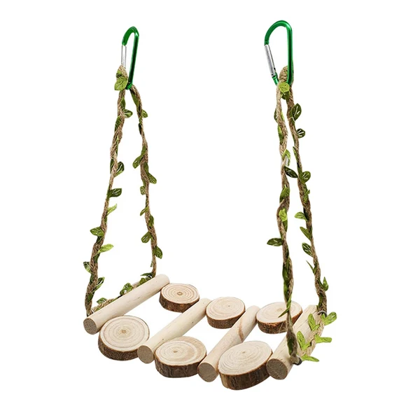 Luxury Maxbell Parrot Swing Toys Gnawing Play Supplies Chew for Budgie Conures lovebirds Eco-Friendly
