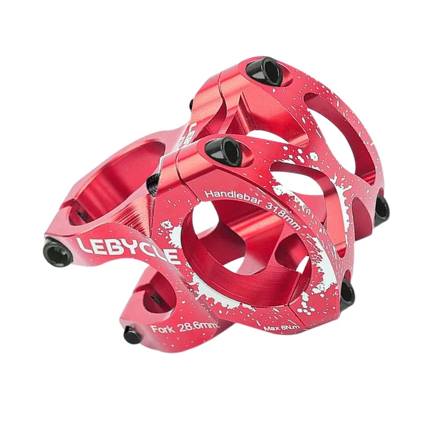 Premium Material Maxbell Bike Short Stem Mountain Road Bicycle 28.6mm 1-1 8 31.8mm Handlebar Stem Red Official