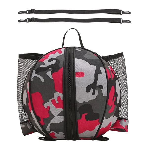 Top-Quality Maxbell Basketball Bag Backpack Waterproof Mesh Pockets for Football Volleyball red Healthy
