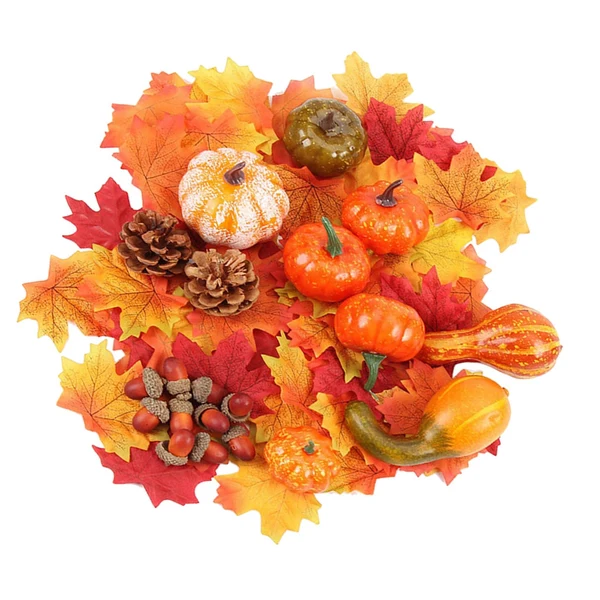 Advanced Maxbell Artificial Pumpkin Fall Foam Crafts Halloween Christmas Autumn Holiday Decor 50Pcs 21cmx19cmx5cm Comfortable