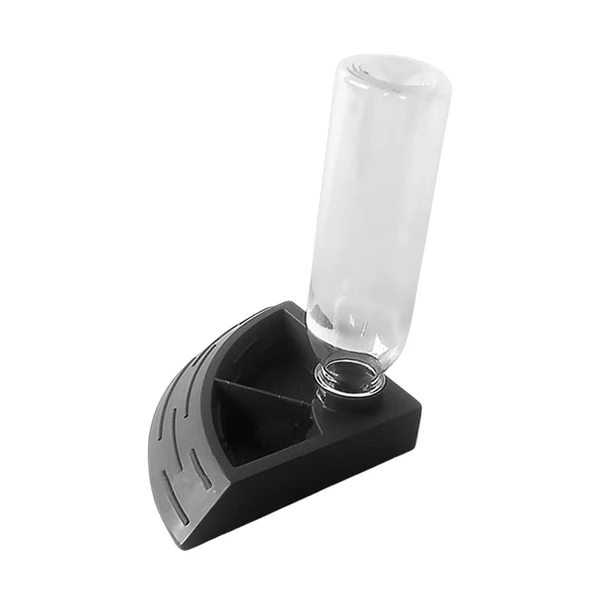 Modern Maxbell Turtle Foods Feeding Water Bowl Reptiles Feeders Waterer for Gecko S Black Dependable