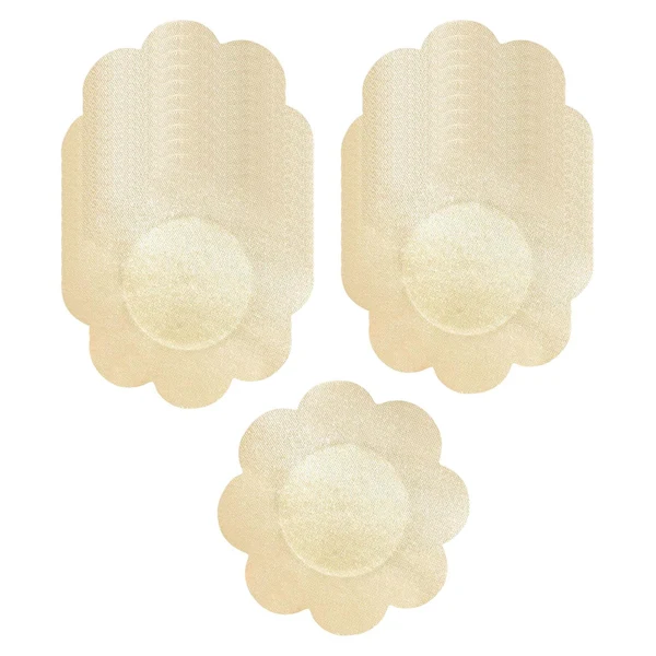 Proven Maxbell 20Pcs Bra Cover Women Breathable Breast Pasties for Bathing suits Shirts Floral 7.3cm Efficient