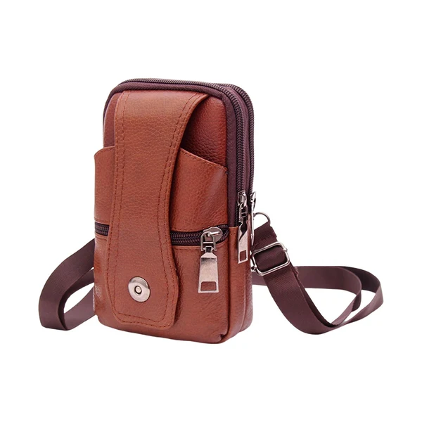 Dependable Maxbell Waist Bag Pouch Fanny Pack Waterproof for Running Men Fishing Yellow Brown Next-Generation