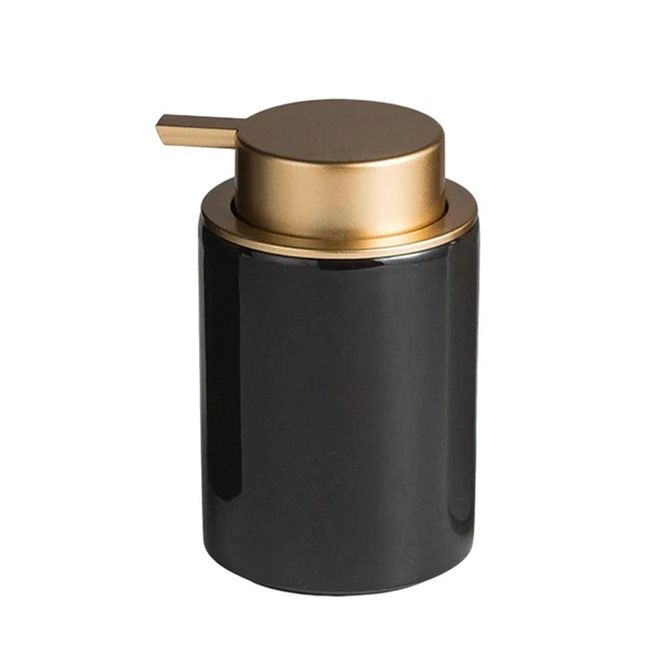 Classic Maxbell Soap Dispenser 350ml Refillable Pump Bottle for Hotel Tabletop Wash Room Black Carefully Designed