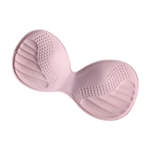 Recyclable Maxbell Bra Pads Inserts Removable Washable Breathable for Yoga Bra Bikini Top 27.5cm Pink Healthy