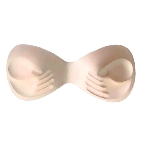 Exceptional Maxbell Bra Pads Inserts Breast Lifter Washable Comfortable for Bikini Top Swimwear 28cm Pale Mauve Long-Lasting