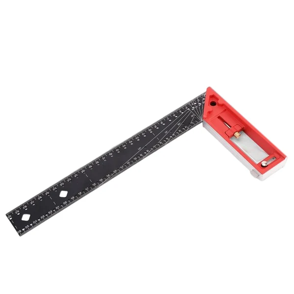 Versatile Maxbell Combination Square Rulers Stainless Steel 90 Degree Portable for Woodworking Trusted