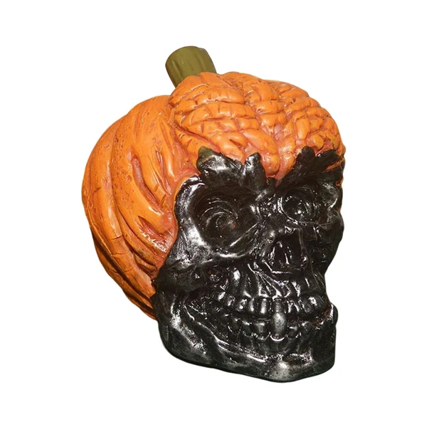 Versatile Maxbell Skull Decor Prop Halloween Resin Skull Ornament for Home Tabletop Office StyleA Comfortable