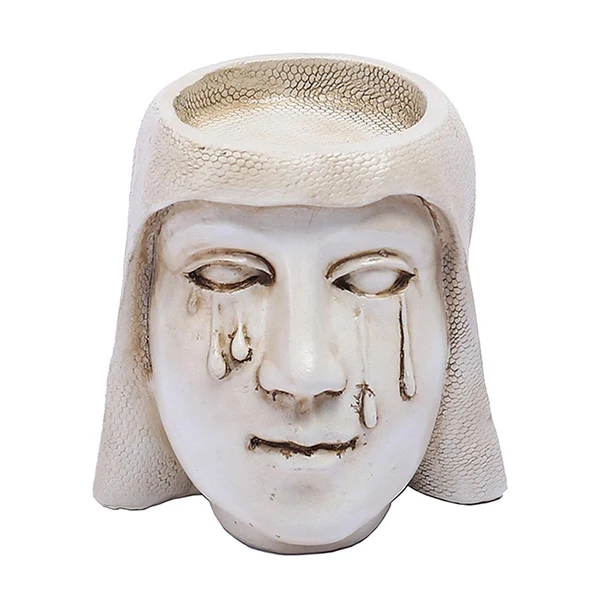 Breathable Maxbell Maxbell Virgin Mary Resin Statue Candlestick Tealight Candelabras Candleholder Decor Long-Lasting