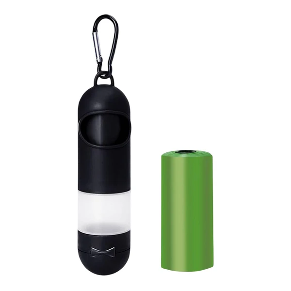High-Quality Maxbell Dog Waste Bag Dispenser Portable Pet Waste Bag Holder Black High-End