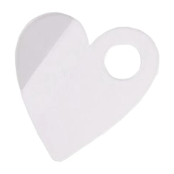 Artisan Maxbell Transparent Mixing Palette Pallet Holder Tray for DIY Watercolor Painting Heart 20cmx20cm Genuine