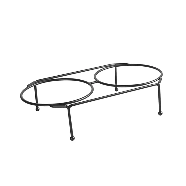 Excellent Maxbell d Raised Bowls Stand Kitten Food Dispenser Pet Food Feeder Holder 27cmx6cmx12.5cm Carefully Designed