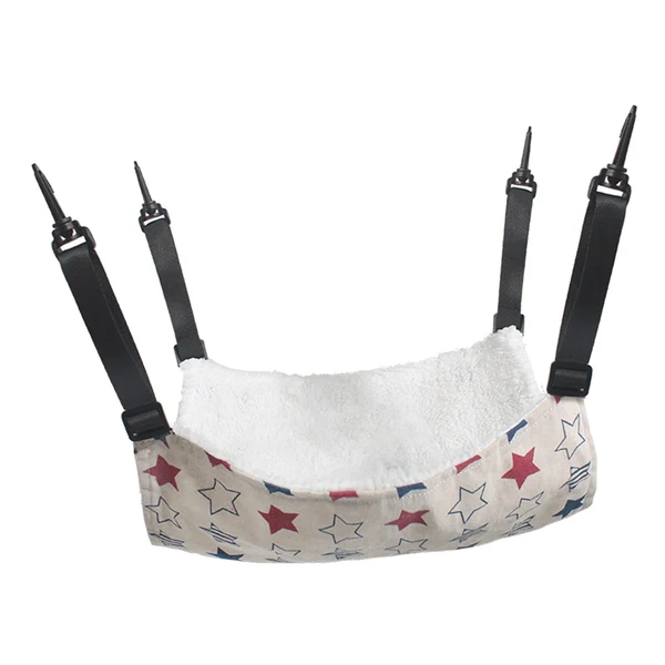 Proven Maxbell Cat Hammock Bed Adjustable Straps Soft Hanging for Kitten Hamster Ferret red Optimized