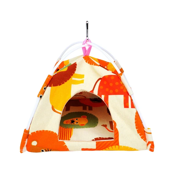 High-Grade Maxbell Canvas Nest Bird House Parrot Hut Budgie Toy Macaw Bed Hanging Tent Hammock Lion Elite