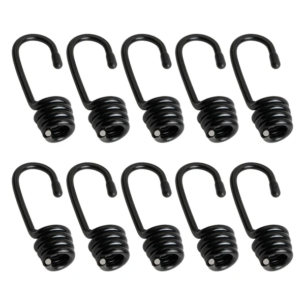 Recyclable Maxbell 10Pcs Heavy Duty Shock Cord Hooks for Resistance Bands Kayaks Large Pure