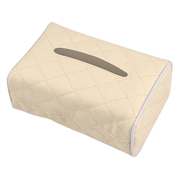 User-Friendly Maxbell Car Vehicle Backseat Tissue Holder Hanging Saving Space with Elastic Band Beige Fine Crafted