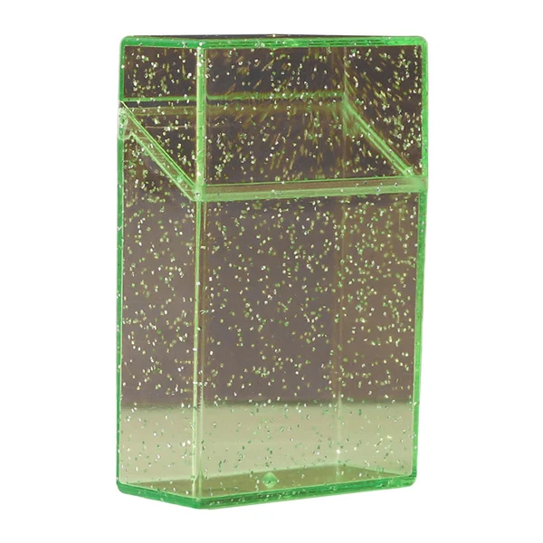Eco-Friendly Maxbell Cigarette Holder Case Storage Box Cigarette Container for Gift Smoker Men Green Practical