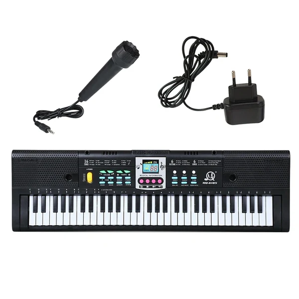 Casual Maxbell 61 Key Digital Music Electronic Keyboard Key Board Electric Piano Gift EU Refined