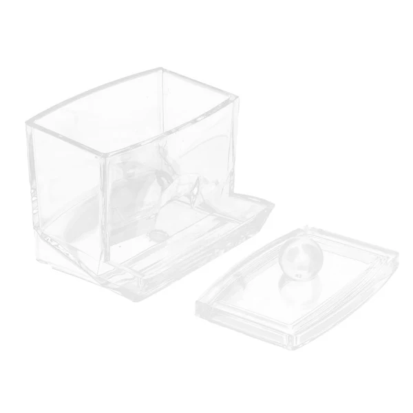 Eco-Friendly Maxbell Clear Acrylic Cotton Swab Cosmetic Makeup Case Storage Holder Box A Consistent