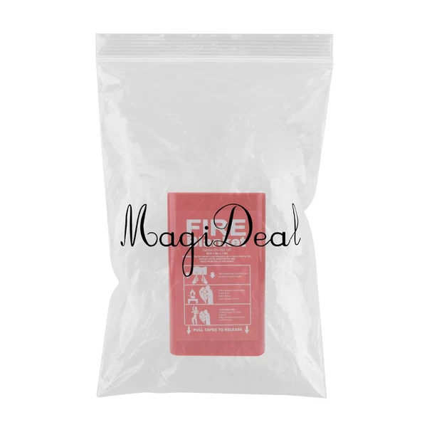 Original Maxbell Fire Blanket Fiberglass Fire Flame Retardent Emergency Surival Fire Shelter 1.0x1.0m Lightweight