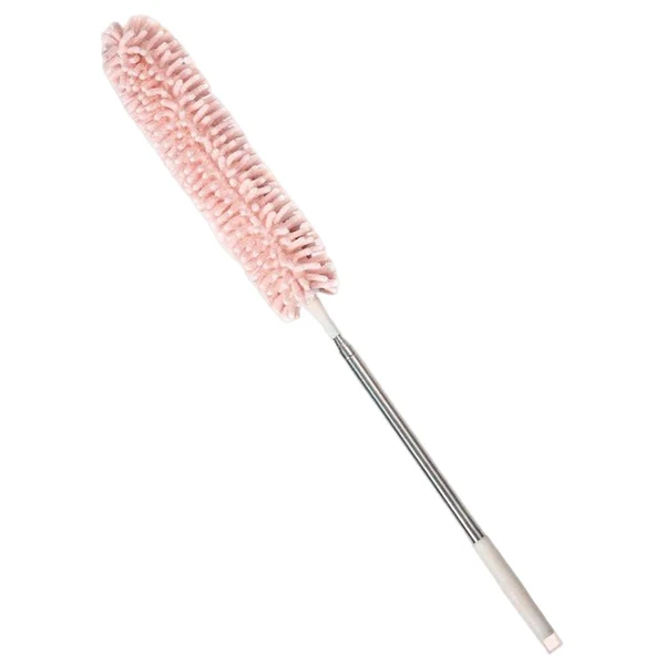 Contemporary Maxbell 2.5M Extendable Ceiling Duster Bendable Duster for Cleaning Wardrobe Pink Authentic