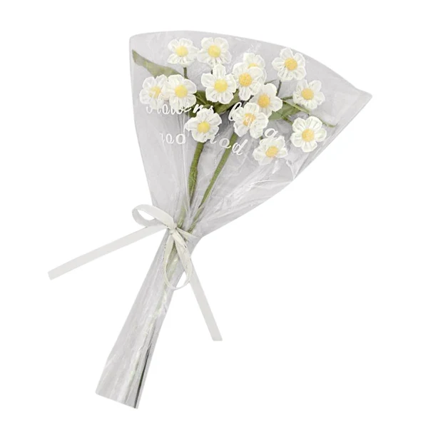 Carefully Designed Maxbell Artificial Flowers Combo Unassembled Wedding Rehearsal for Halloween Office White Green