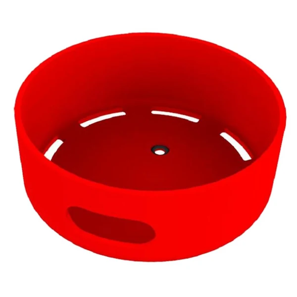 Fine Maxbell Protective Case for Echo Dot 2 Soft Silicone Anti-dust Cover Red Flexible