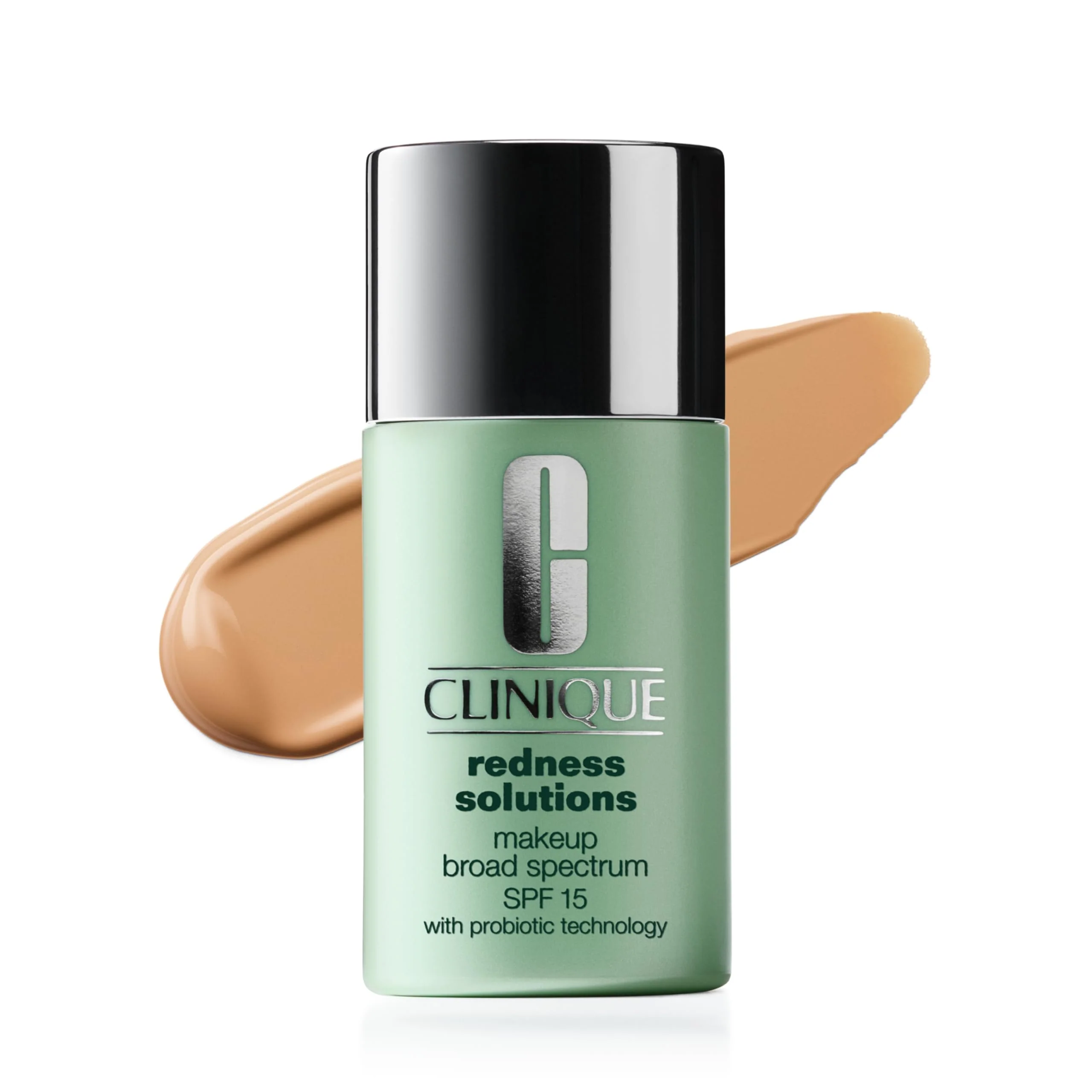 Quality Clinique Redness Solutions Liquid Foundation Makeup Broad Spectrum SPF 15 With Probiotic Technology For Redness-Prone Skin Medium Coverage Natural Proven