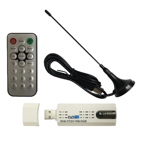 Selected Maxbell USB 2.0 DVB-T2 T C TV Stick FM DAB TV Tuner Antenna Receiver Remote Quality