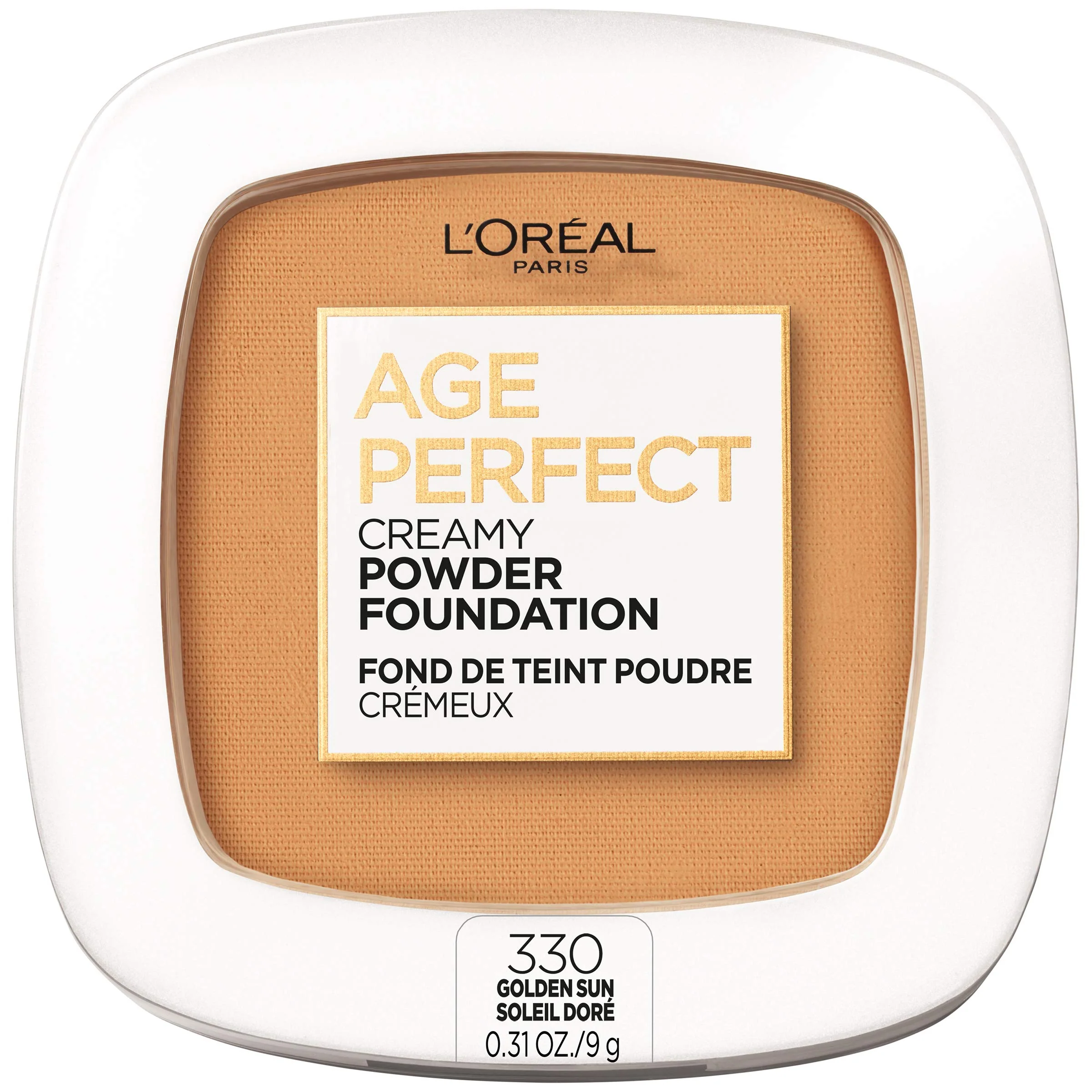 Practical L Oréal Paris Age Creamy Powder Foundation Compact 330 Golden Sun 0.31 Ounce Trusted