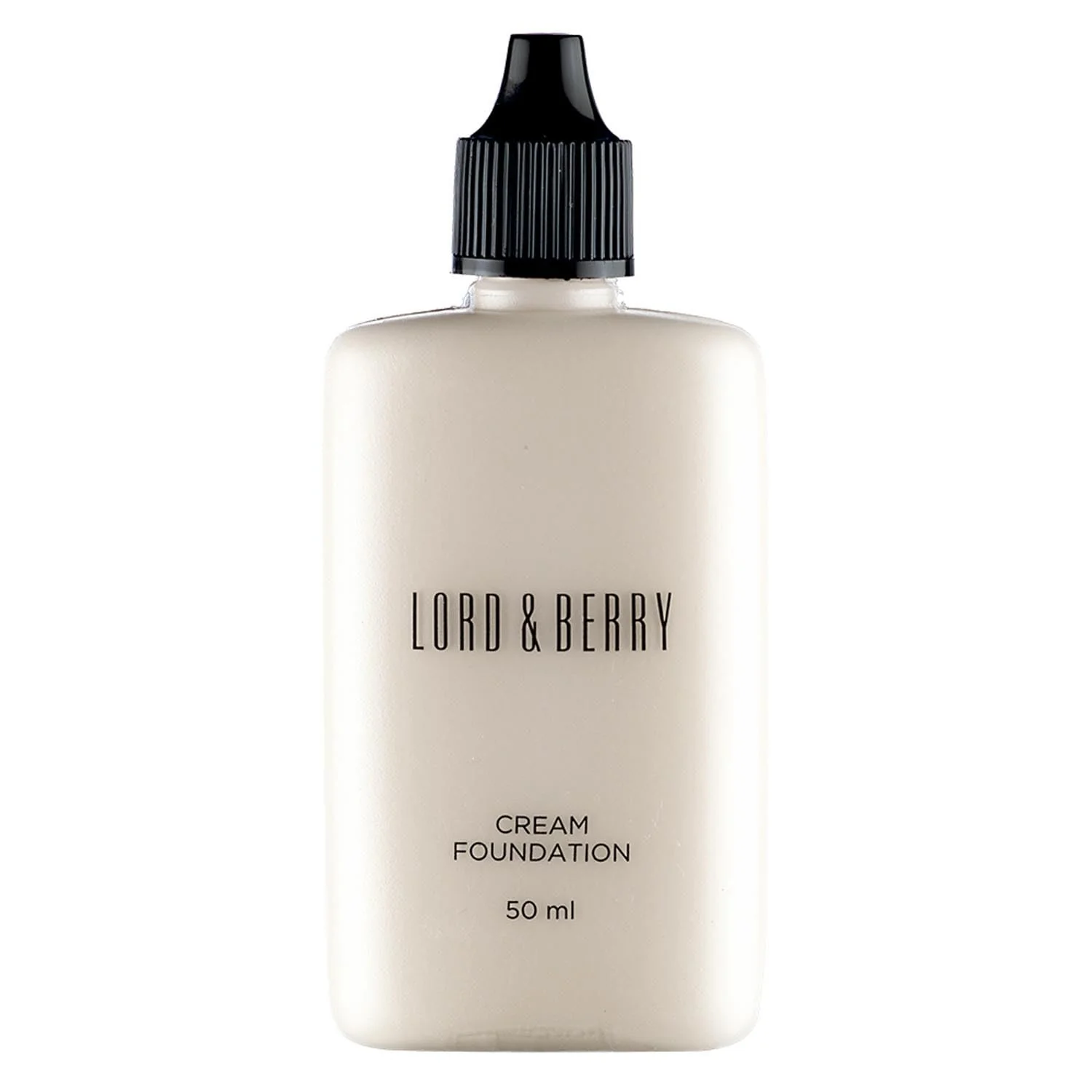 Reliable Lord and Berry Cream Foundation Fluid - Non-Greasy Foundation Makeup - Face Makeup with Hyaluronic Acid - Easy to Blend - 8610 White - 1.7 oz Crafted
