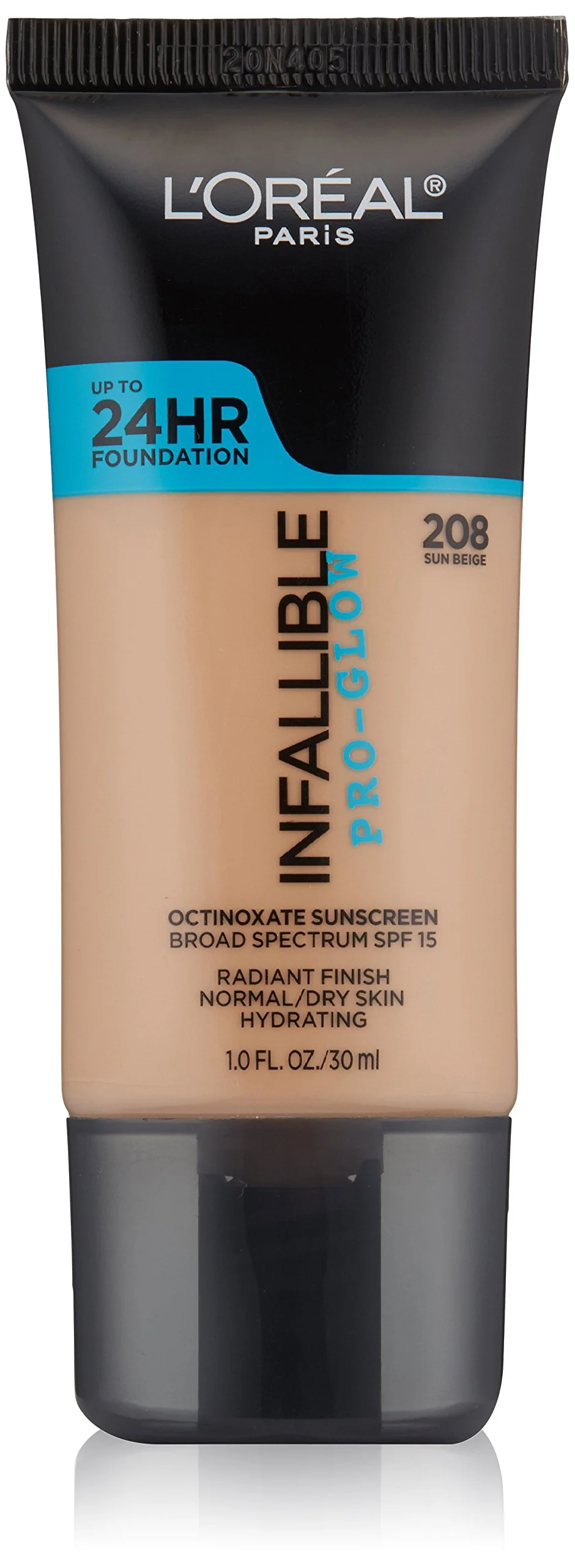 Advanced L'Oréal Paris Infallible Pro-Glow Foundation Sun Beige 1 fl. oz. Responsible