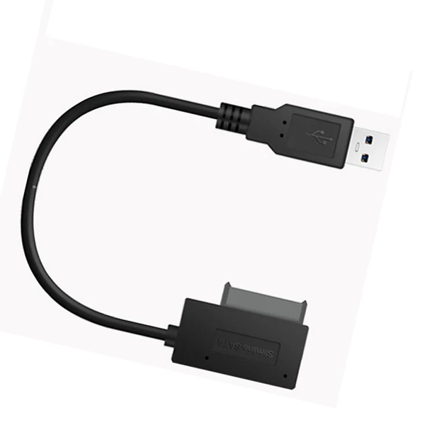Versatile Maxbell USB 2.0 to 7 6 13pin Sata Adapter Cable External Converter Hard Drive Flexible