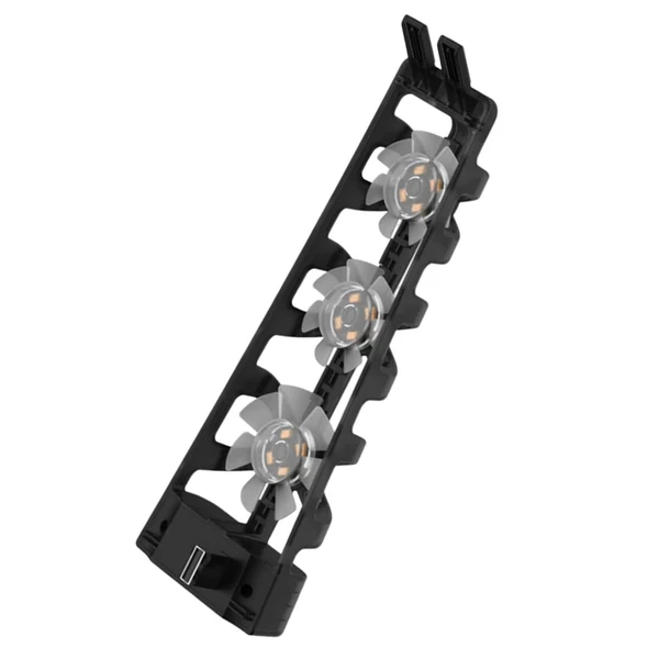 Easy-to-Use Maxbell Cooling Fan Accessories Efficient External W LED Light for PS5 Console Expertly Made
