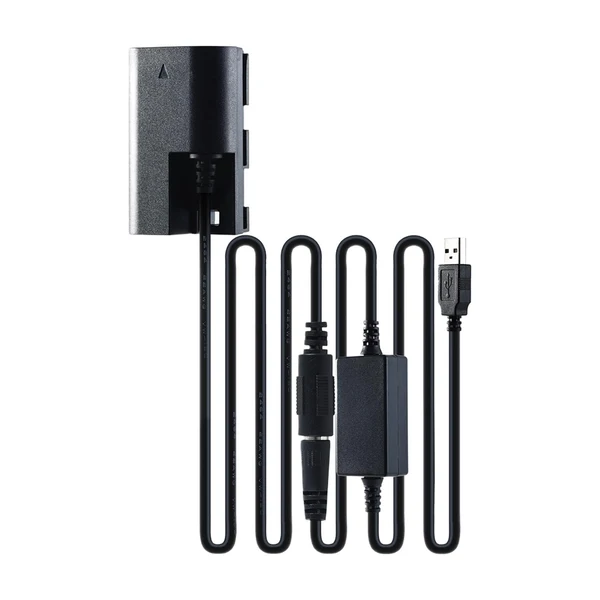 Verified Maxbell LP-E6 Dummy Battery Kit for EOS5D2 5D3 5D4 7D 7D2 70D Cameras Charging Bank Solid
