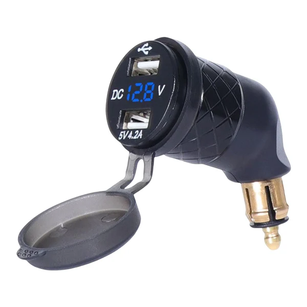 Verified Maxbell Motorbike Dual USB Charger Socket Quick Charge for Motorcycle Accessories High-Performance