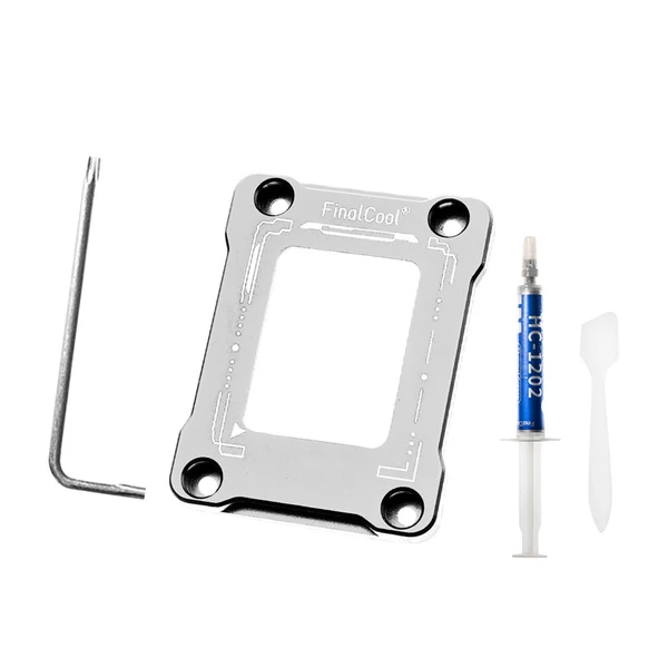 Unique Maxbell CPU Bending Correction Fixing Buckle Kit for 12 Generation LGA1700 Silver Selected