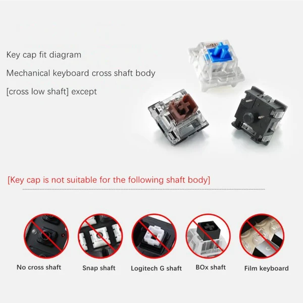 Authentic Maxbell PBT 113Pcs Keycaps Set for Mechanical Gaming Keyboard 61 87 104 108 Keys A Premium