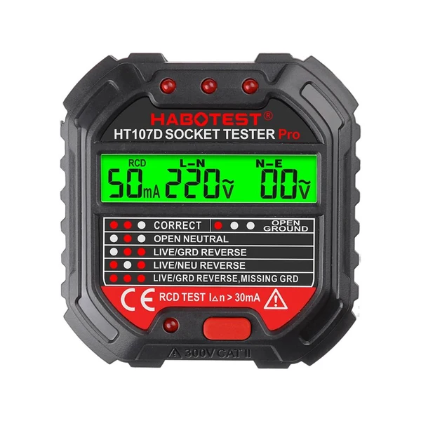 Detailed Maxbell Portable Socket Tester Plug Breaker Finder Circuit Analyzer Fault Finder Fine