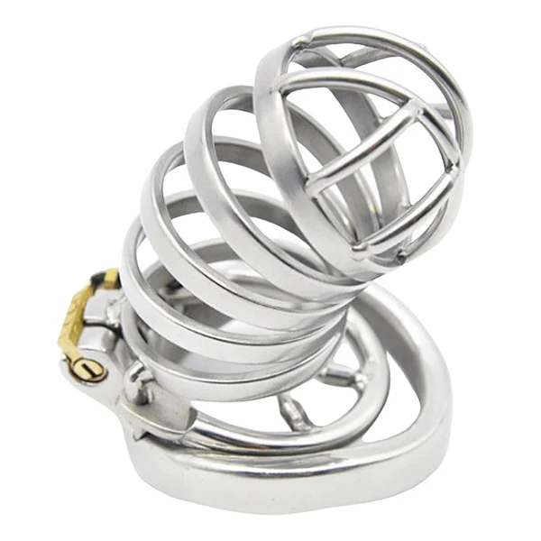 Optimized Maxbell Stainless Steel Male Chastity Cage Belt Device Penis Lock Ring Belt 50mm Crafted