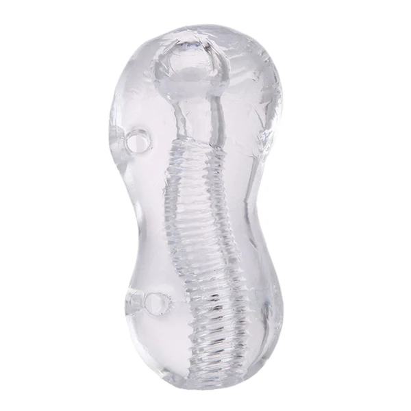 Reusable Maxbell Clear Silicone Men Delay Lasting Trainer Exerciser Expander Massager Toy 01 Healthy